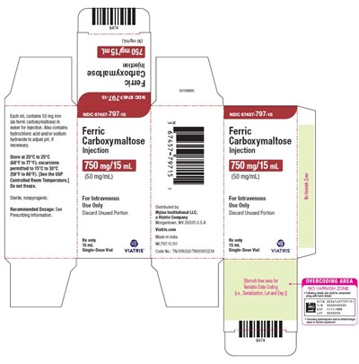Ferric Carboxymaltose Injection 750 mg/15 mL Carton Label (Image 02)