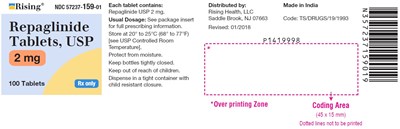 repaglinide-fig4.jpg PACKAGE LABEL-PRINCIPAL DISPLAY PANEL - 2 mg (100 Tablet Bottle) - repaglinide fig4