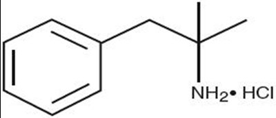 Chemical Structure (Phentermine 01)