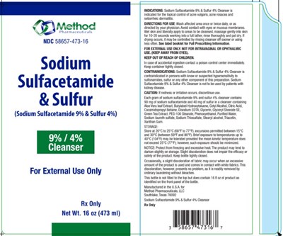 Label (Sodiumsulfacetamidesulfer16oz)