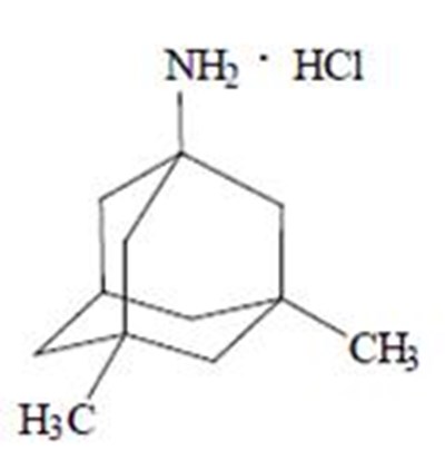 Structure (Memantinehcltab Figure 01)
