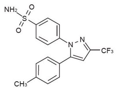 Chemical Structure (Celecoxib 01)