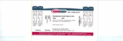 Gentamicin Sulf Ophth 0.3% (D7a27e38 0553 4d4b 8438 Fed235e9b989 02)