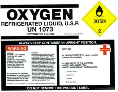 Oxygen Two (Munn Lq O2 Label)