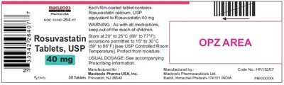121 (Rosuvastatin 40mg 30)