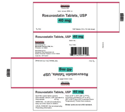 565 (Rosuvastatin 40mg Carton)