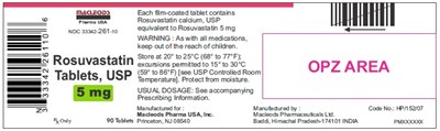 111 (Rosuvastatin 5mg 90)