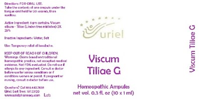 Viscumtiliaegampules