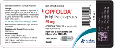 100 Count Bottle Label (Opfolda 07)
