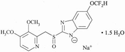 Chemical Structure (Protonix 01)