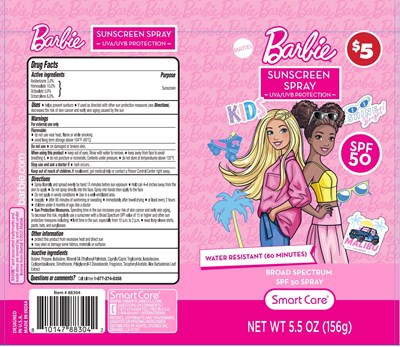 Barbie Kids Sunscreen Spray - 70108 115 01