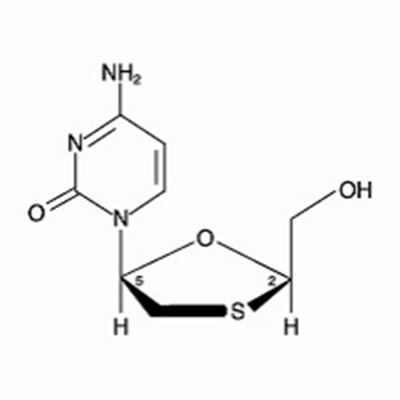 Lamivudine Chemical Structure (D8540843 055c 47fb 9cff 81e64b1d41c3 01)