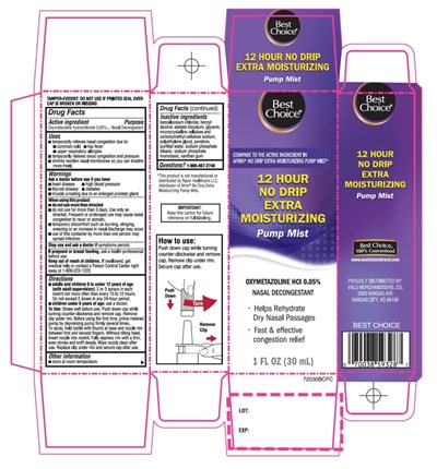 Best Choice Extra Moisturizing Nasal Mist (7j8el Nasal Spray)