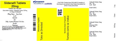 Sildenafil Tablets 20mg (Sildenafil 20mg)