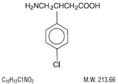 Baclofen Structural Formula (8cb7d05b E7da 4387 8731 B3d5d0d24be0 01)