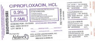 33261-0910_CIPROFLOXACIN_2.5ML - ciprofloxacin hcl 2 5ml 2