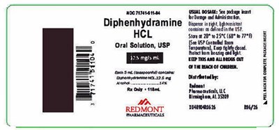 Principal Display Panel (118 mL Bottle Label)