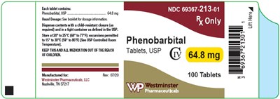 phenobarbital-04.jpg Principal Display Panel - 64.8 mg Tablet Bottle Label - phenobarbital 04