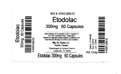 43353-294-53.jpg Bottle Label 300 mg - 43353 294 53