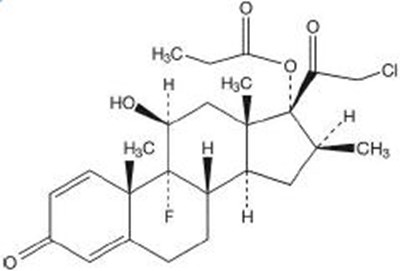 Chemical Structure (Clobetasol 01)