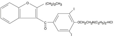Amiodarone HCl Tab Usp Structure