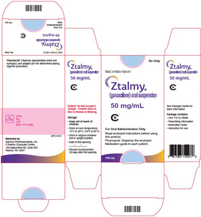 Principal Display Panel (50 mg/mL Bottle Carton)