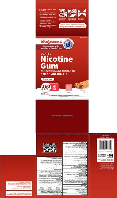 Nicotine Polacrilex 4 mg (nicotine) (Nicotine 4 mg Cinnamon Coated Usp Gum 1)