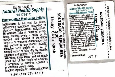 Itchy Skin Rash Label (Nhs Itchy Skin Rash 1)