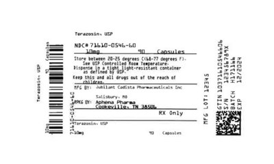 Bottle Label 10 mg (71610 0546 60)