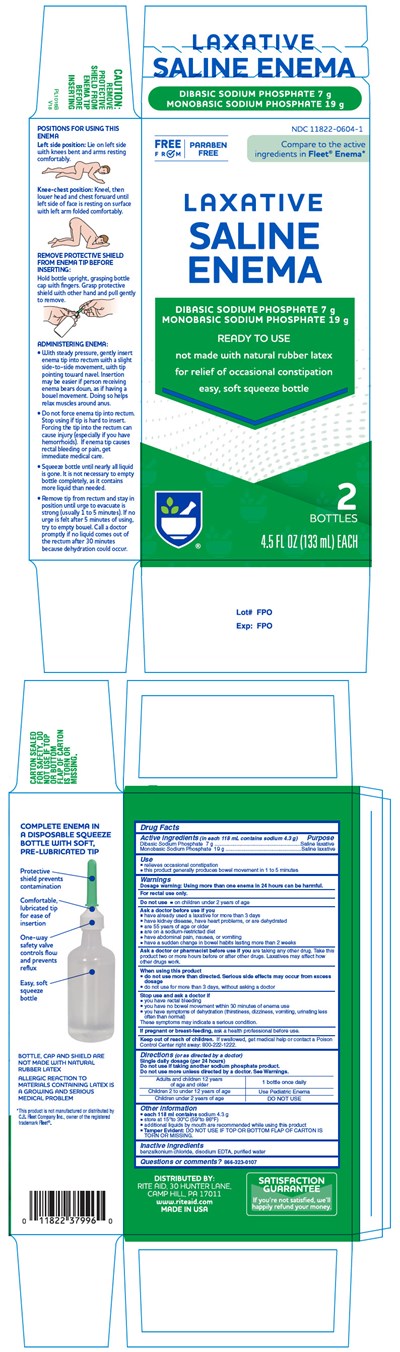 enema-01.jpg PRINCIPAL DISPLAY PANEL - 133 mL Bottle Carton - enema 01