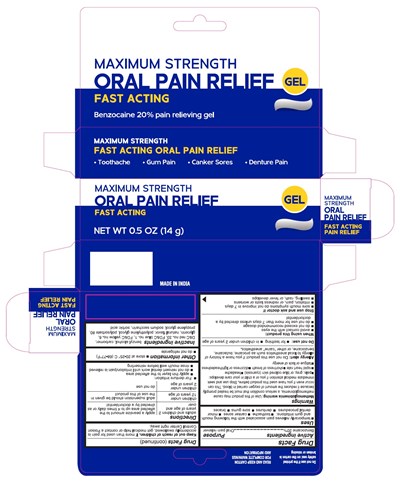 Label (Oral Pain Relief Carton)