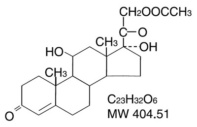 Proctocort Structural Formula (D98e8ba0 5d0d 4a1e 9907 953e7d1e45b7 01)