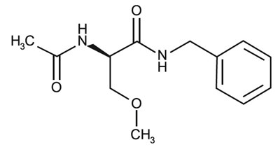 Lacosamide Chemical Structure (Lacosamide Injection 1)