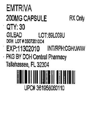 Principal Display Panel (Capsule Label)