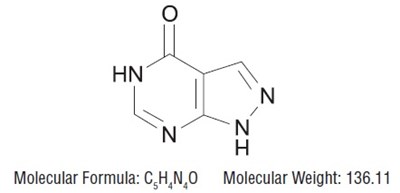 Allopurinoltabletsstructure (Allopurinoltabletsstructure)