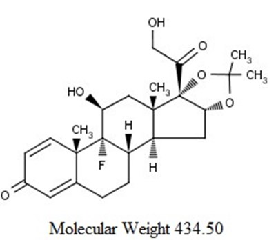 Chemical Structure (Triamcinolone Str)