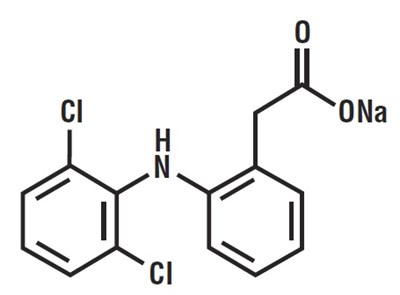 Chemical Structure (Diclofenac Str)