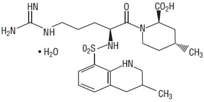 Argatroban Chemical Structure (Argatroban Str)