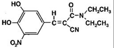 Chemical Structure - entacapone str