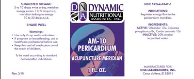 PRINCIPAL DISPLAY PANEL - 1 FL. OZ. Bottle Label - am10 01