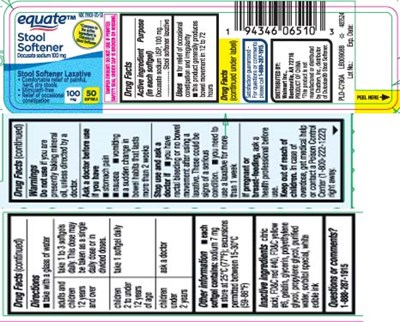 Docusate Sodium Usp, 100 mg (Docusate Sodium Single Tone 100 mg Softgels Pur 1)