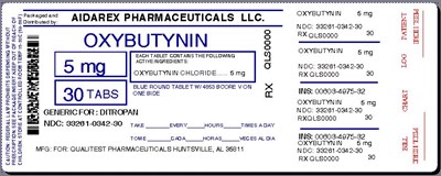 Image Label (Oxybutynin Chloride 5mg Tab For Qualitest 4)