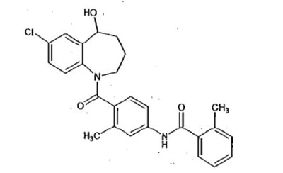 tolvaptan-01.jpg Chemical Structure - tolvaptan 01