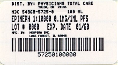 Epinephrine Label (5725)