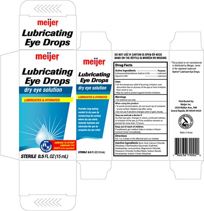 Image Of Carton Label (Meijerlubricatingeyedrops)