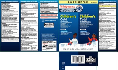 Dextromethorphan Hbr 5 mg, Guaifenesin 100 mg, Phenylephrine Hci 2.5 mg, Acetaminophen 325 mg, Diphenhydramine Hci 12.5 mg, Phenylephrine Hci 5 mg (Childrens Daytime Nighttime Multi Symptom Cold Liq 1)