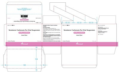 sevelamer carbonate for oral suspension 0 8 gm and 10