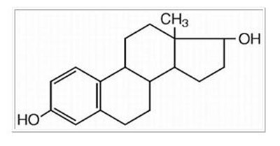The Structural Formula For Estrace (estradiol Vaginal Cream, Usp, 0.01%) Contains 0.1 mg Estradiol In A Nonliquefying Base Containing Purified Water, Propylene Glycol, Stearyl Alcohol, White Ceresin Wax, Mono- And Di-glycerides, Hypromellose 2208 (4000 Cps), Sodium Lauryl Sulfate, Methylparaben, Edetate Di-sodium And Tertiary-butylhydroquinone. Estradiol Is Chemically Described As Estra-1,3,5(10)-triene-3, 17(beta)-diol. It Has An Empirical Formula Of C18h24o2 And Molecular Weight Of 272.37. (Estrace Cream 01)