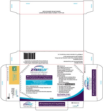 PRINCIPAL DISPLAY PANEL - 14 mL Vial Carton Kit - zynrelef 83