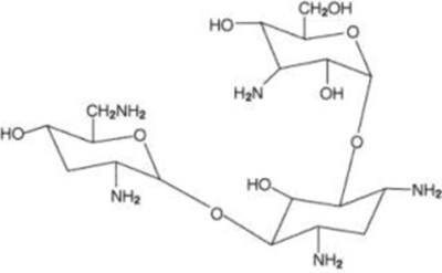 Structural Formula for Tobramycin - tob02 0001 01